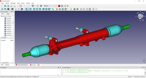 A.M.I Comedie sous FreeCAD